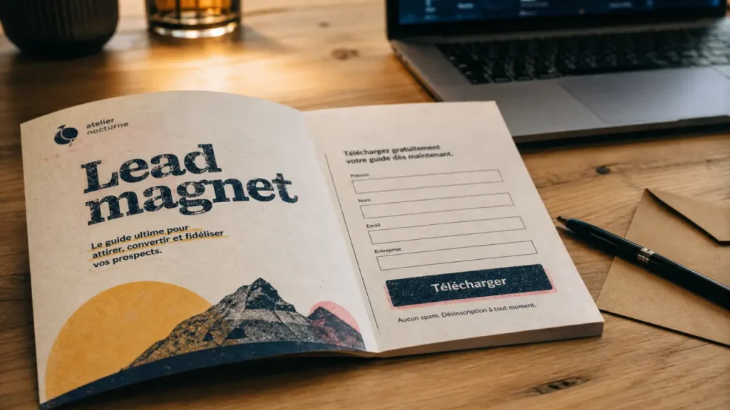 Lead magnet : convertir un visiteur froid sans formulaire indigeste