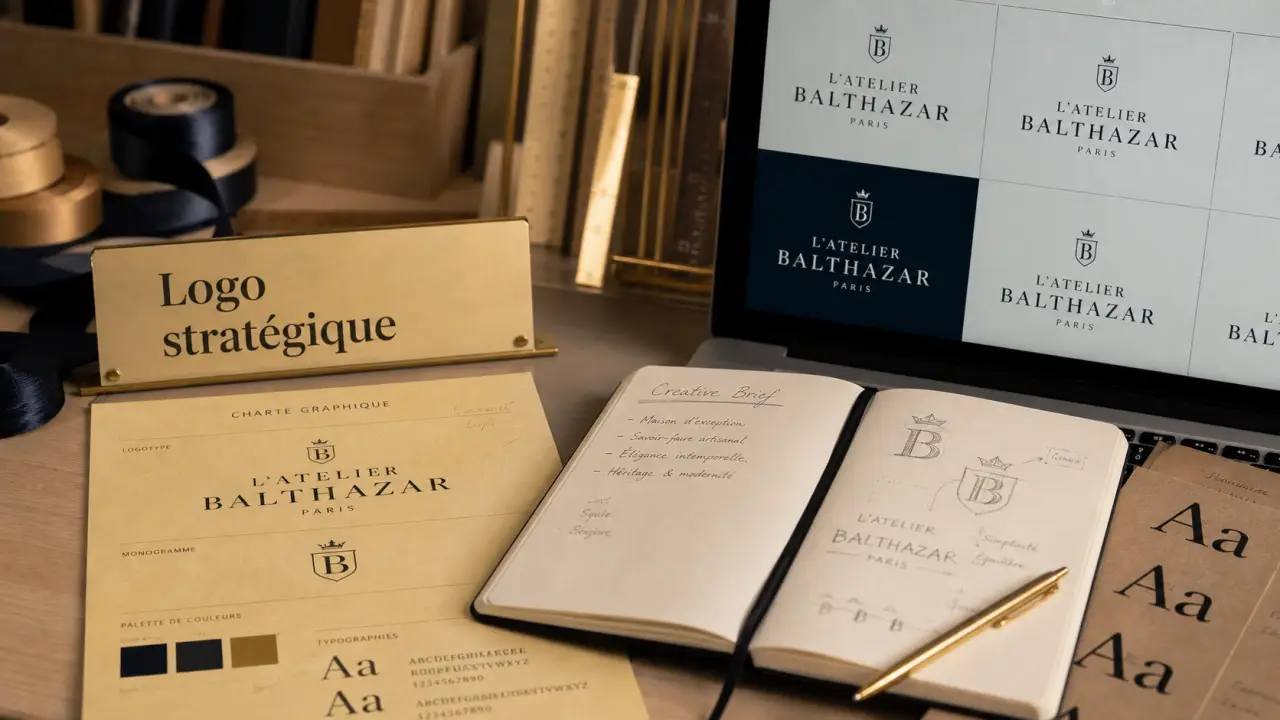 Logo stratégie : brief et tests pour renforcer l’identité visuelle