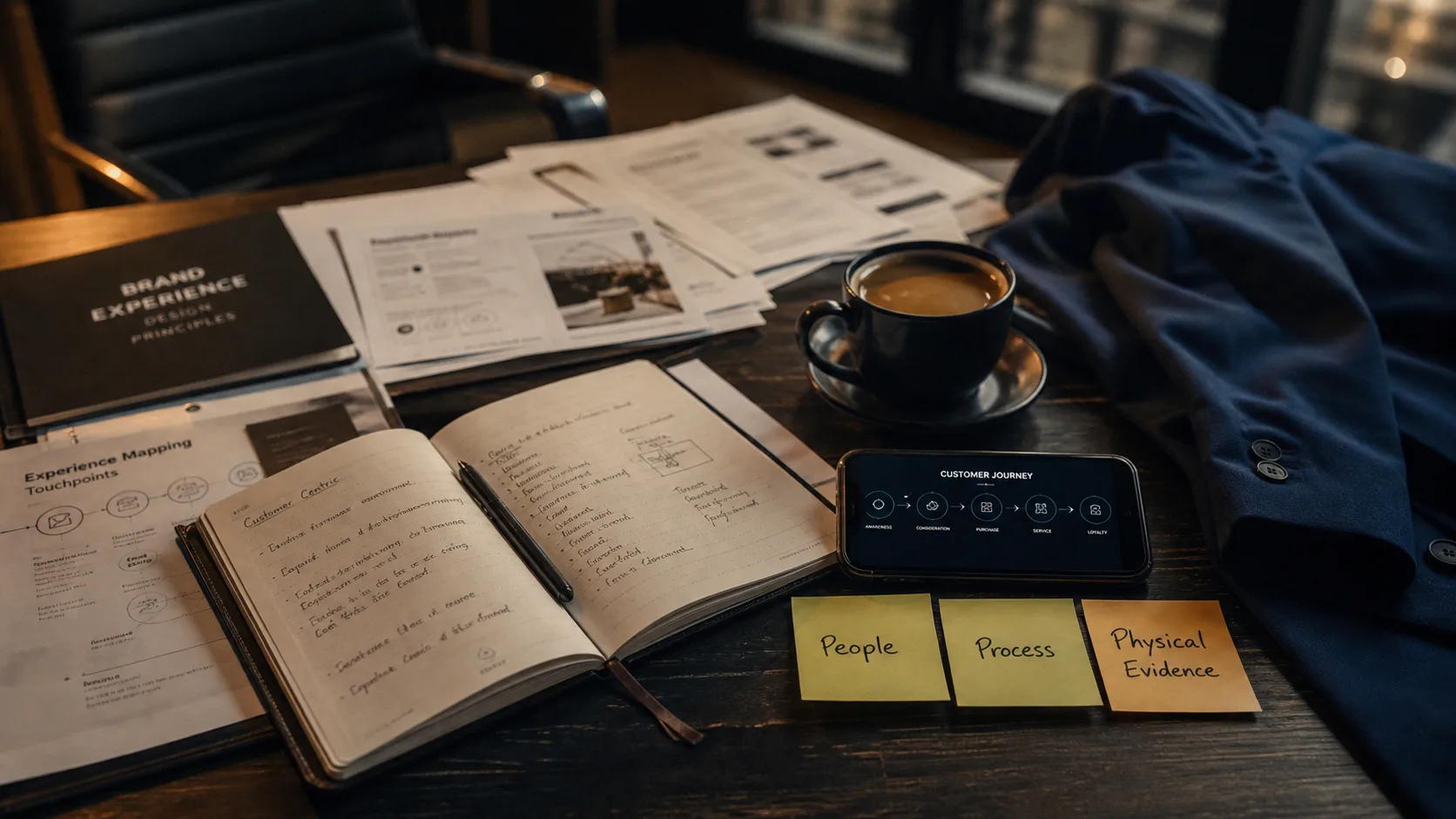 Mix marketing 7P : People, Process, Physical Evidence (marketing des services)