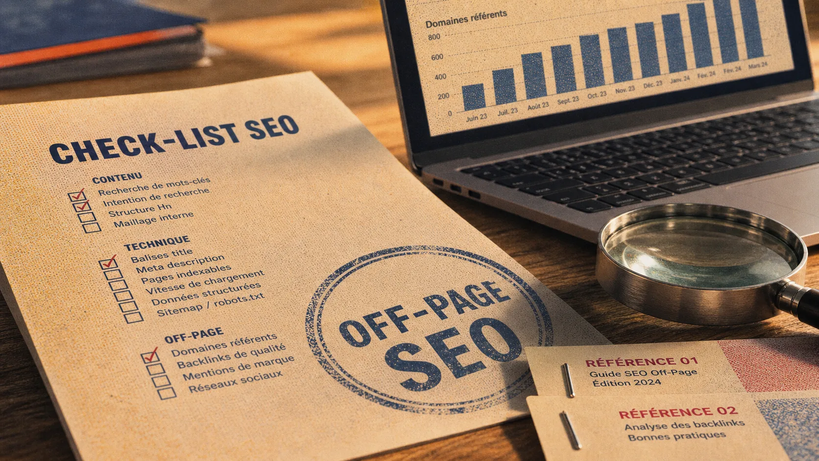 Off page seo : backlinks, mentions et partenariats sur une check-list SEO