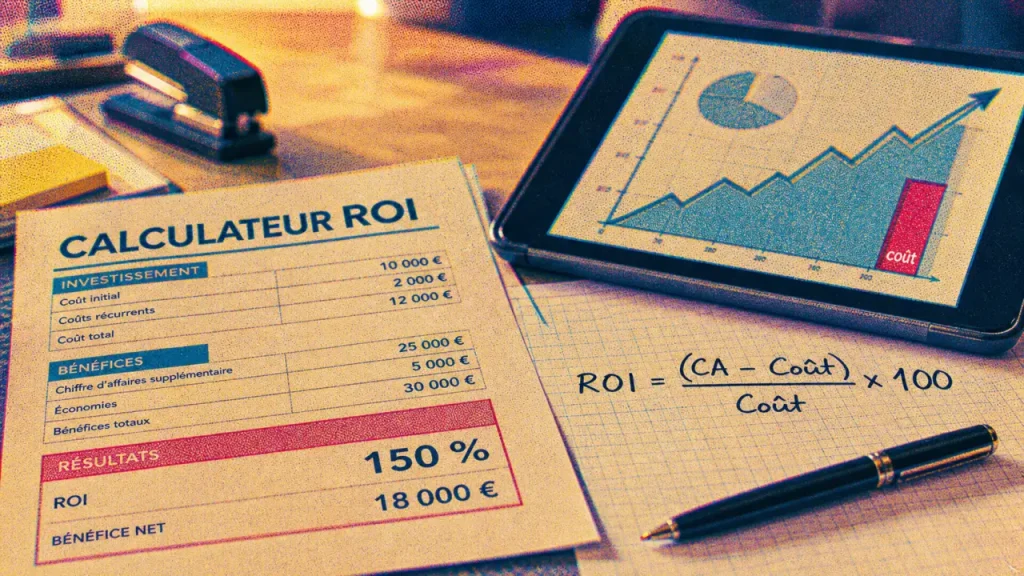 ROI marketing : calcul, exemples chiffrés et pièges d’attribution à connaître