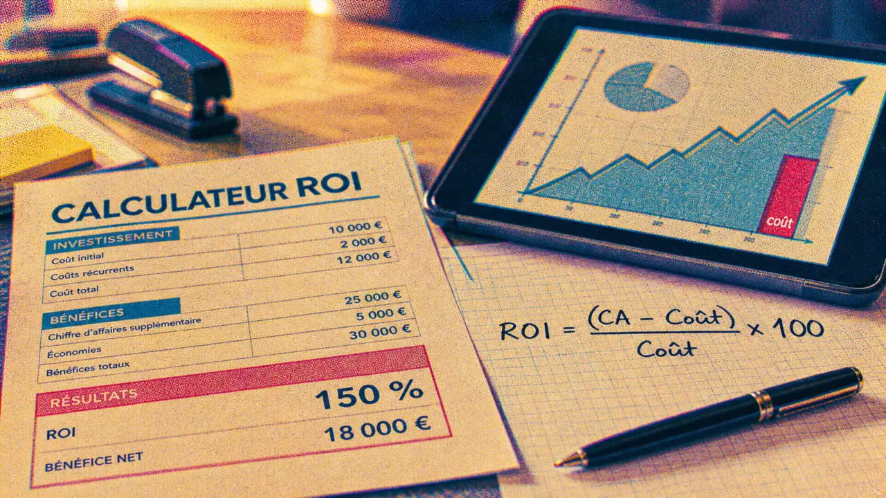 ROI définition marketing : calcul ROI et pièges d’attribution