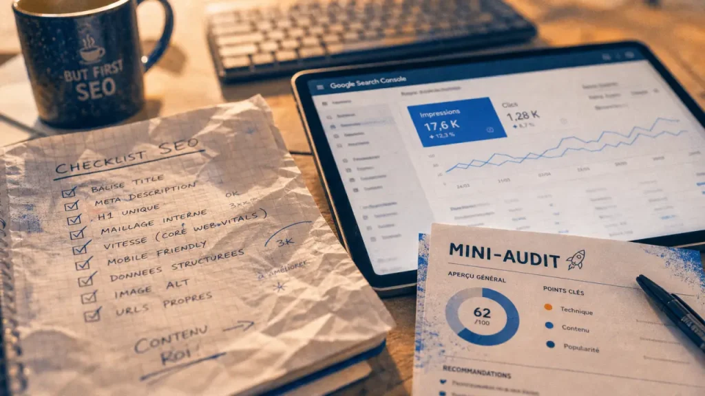 SEO formation gratuite : par où commencer, quels outils utiliser, comment valider ses acquis ?