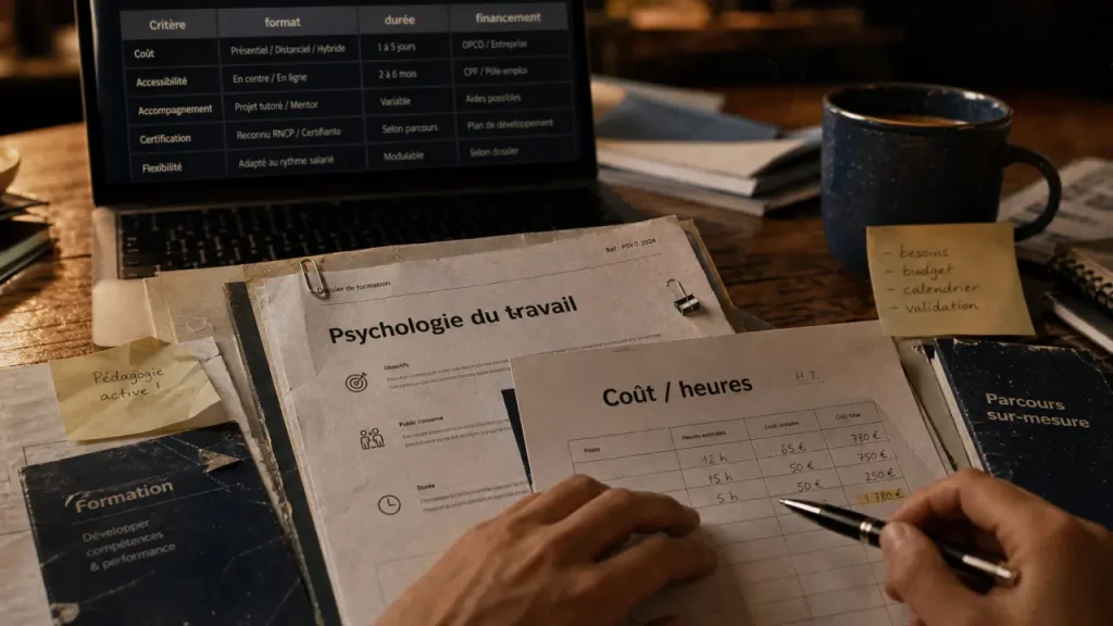 Psychologie du travail à distance : 600 heures, 2 800 € et débouchés à vérifier