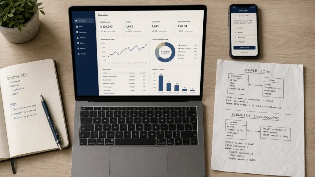 Formation data analyst à distance : entre autonomie réelle et risque d&rsquo;isolement