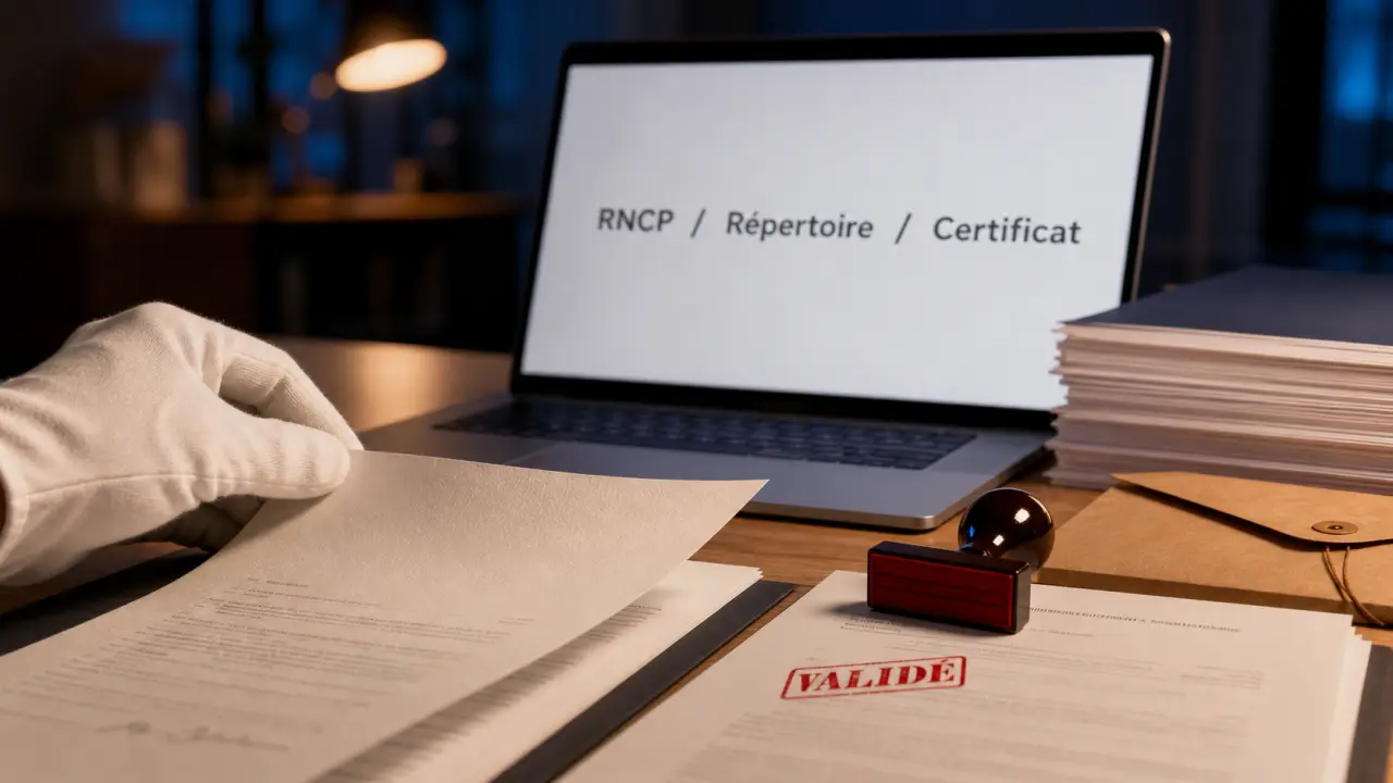 Formation en ligne skilldemy certification valeur RNCP RS : tableau et documents