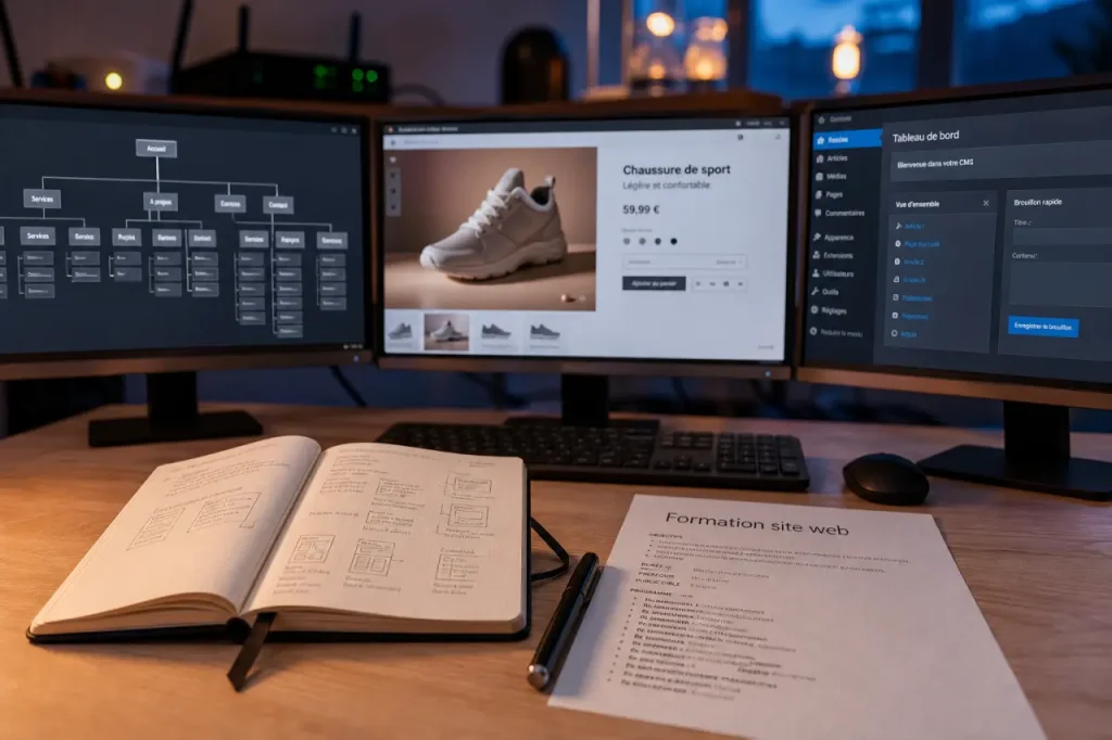 Formation site web : 1 490 € à 4 100 € et 5 critères pour choisir sans se tromper