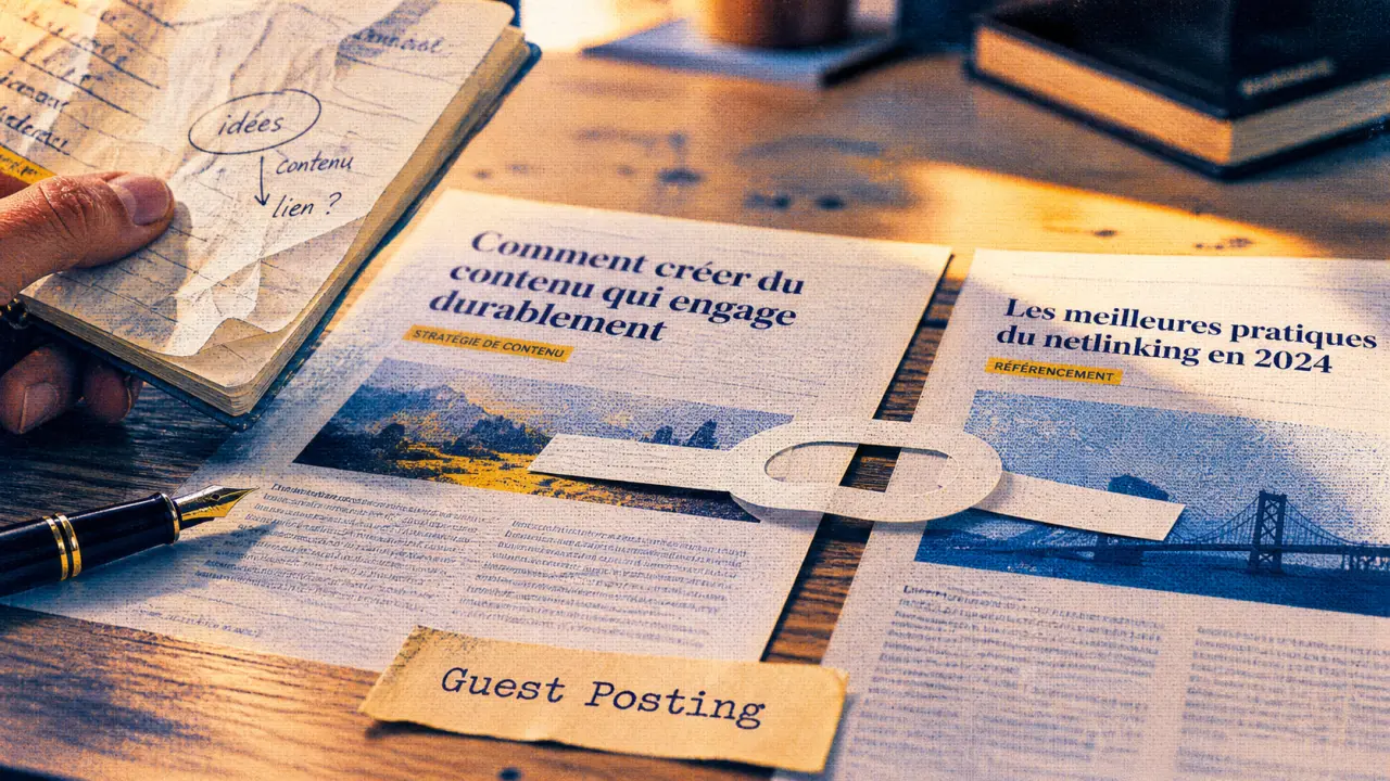 Guest posting : backlinks et risque SEO pour le site hôte