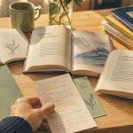 Meilleure livre de développement personnel : habitudes ou confiance, livres sur table bois