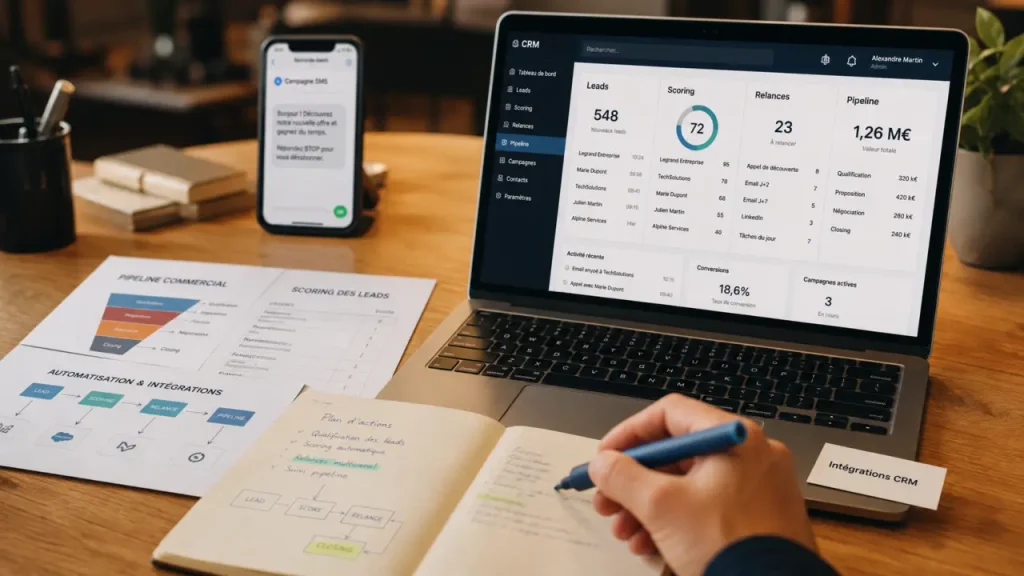 CRM et outils marketing : choisir l’intégration juste sans surdimensionner votre stack