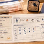 tdah outils pédagogiques pdf : routine visuelle à imprimer