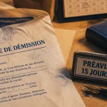 Lettre démission droit local 15 jours en Alsace-Moselle