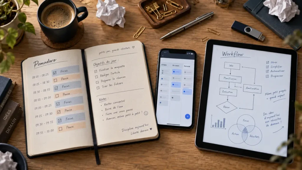 Un logiciel de productivité réduit les frictions, à condition de rester simple