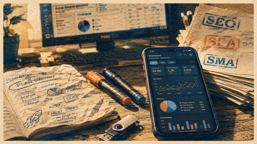 SEO, SEA, SMA et données : les leviers qui rendent le marketing digital mesurable