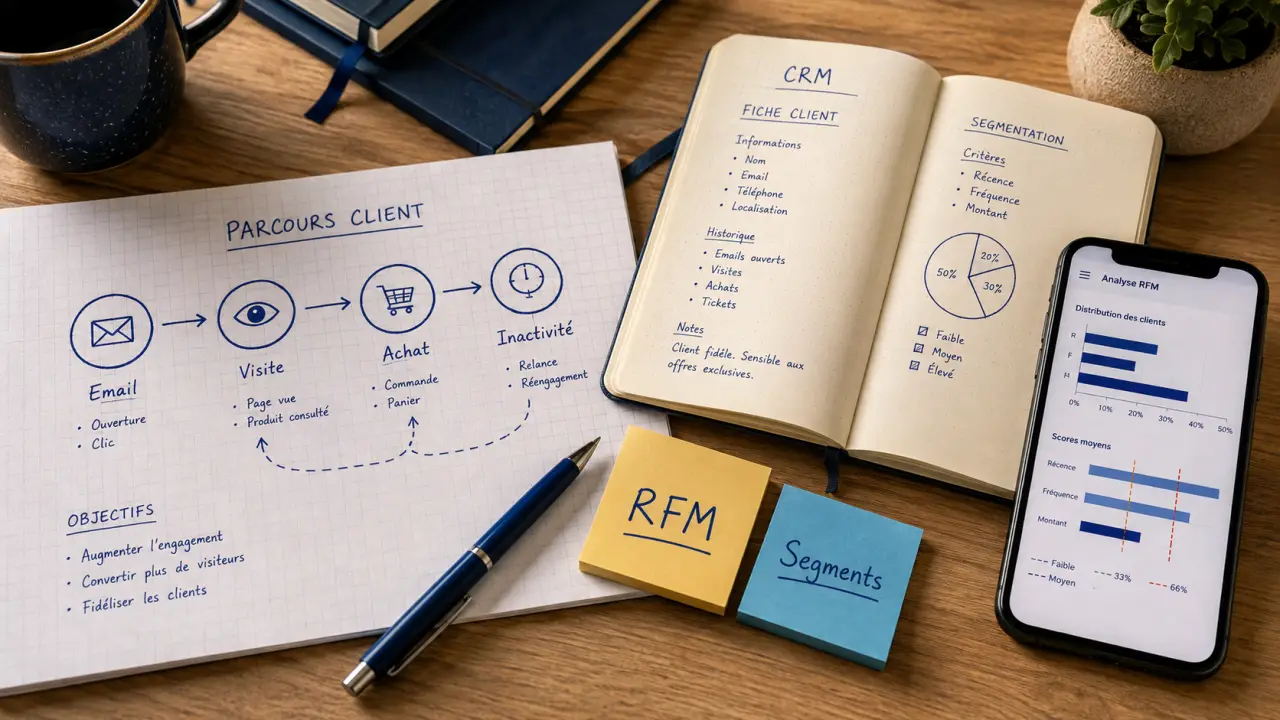Segmentation comportementale : achats, clics et signaux faibles