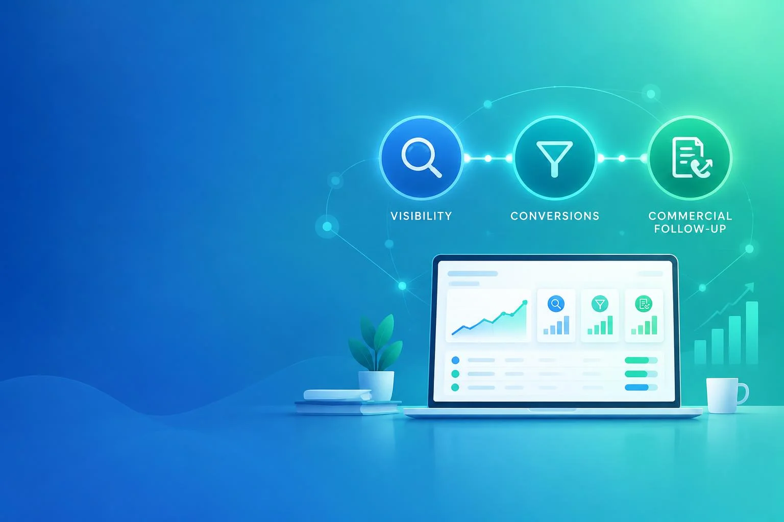 Agence web : visibilité, conversions et suivi commercial